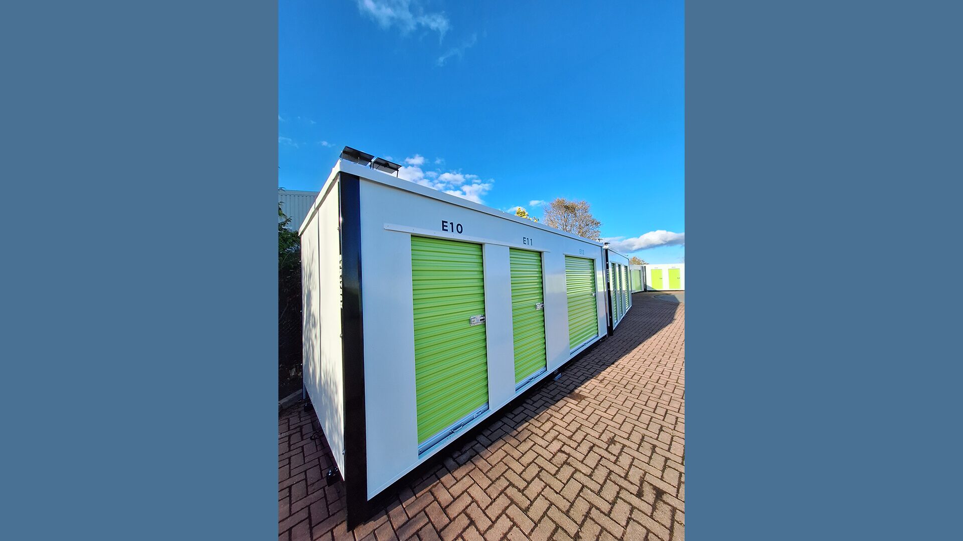 Luces solares en Storage Den mylock